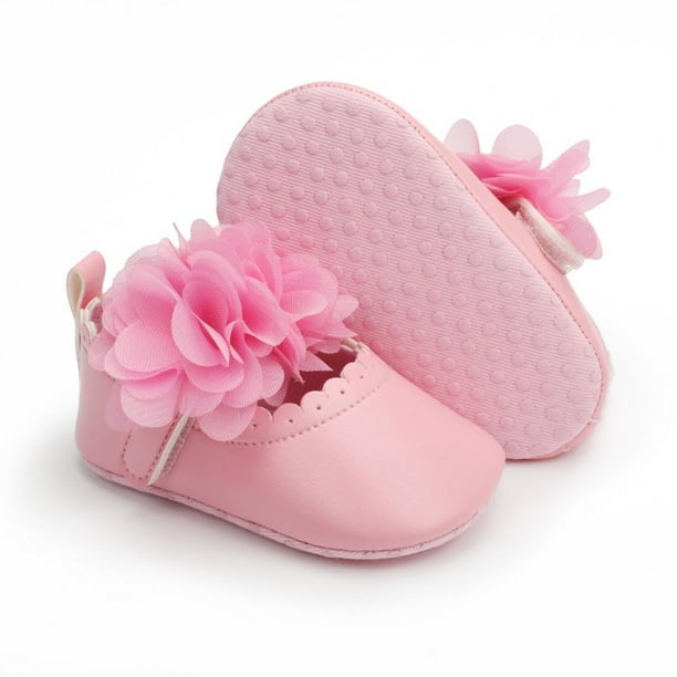 NewJourney Baby Girl Christening Baptism Shoes PU Leather Princess Soft Sole Loafers NewJourney Baby Girl Christening Baptism Shoes PU Leather Princess Soft Sole Loafers